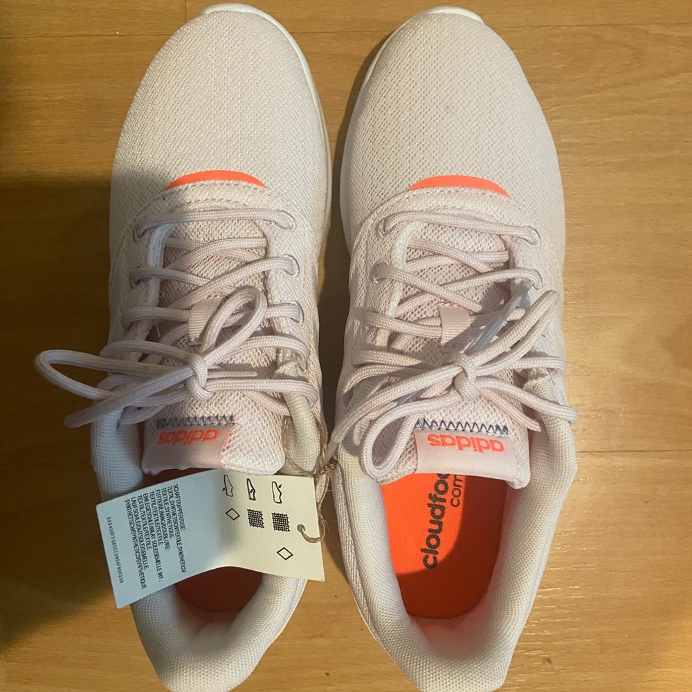 Adidas QT Racer 2.0 Running Women Shoe Size: 8 Color: Pink